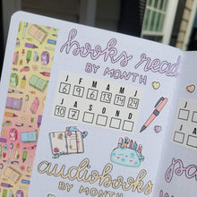 Load image into Gallery viewer, Monthly Tracker | Reading Stickers