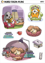 Load image into Gallery viewer, Library 1 | Vinyl Deco Sticker Sheet