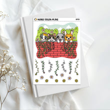 Load image into Gallery viewer, Animal Friends Scene | Vinyl Character Sticker Sheet