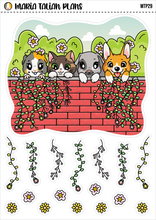 Load image into Gallery viewer, Animal Friends Scene | Vinyl Character Sticker Sheet