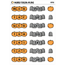 Load image into Gallery viewer, Halloween Headers | Vinyl Deco Sticker Sheet