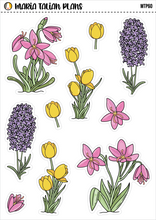 Load image into Gallery viewer, Spring Florals | Vinyl Deco Sticker Sheet