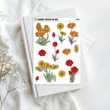 Load image into Gallery viewer, Summer Florals | Vinyl Deco Sticker Sheet