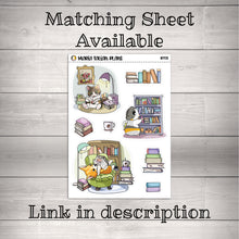 Load image into Gallery viewer, Library 1 | Vinyl Deco Sticker Sheet