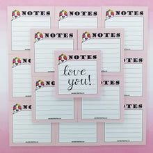 Load image into Gallery viewer, Pink Chloe Sticky Notes