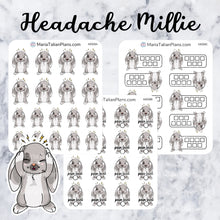 Load image into Gallery viewer, Headache Millie | Bunny Stickers