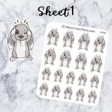 Load image into Gallery viewer, Headache Millie | Bunny Stickers