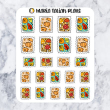 Load image into Gallery viewer, Fall Stamps | Doodle Stickers