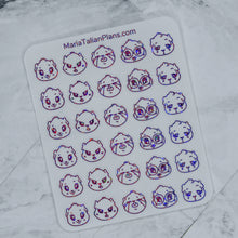 Load image into Gallery viewer, Chloe Emotis | Foiled Sheet