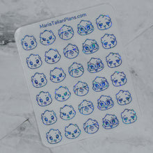 Load image into Gallery viewer, Chloe Emotis | Foiled Sheet