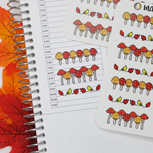 Load image into Gallery viewer, Fall Dividers | Doodle Stickers