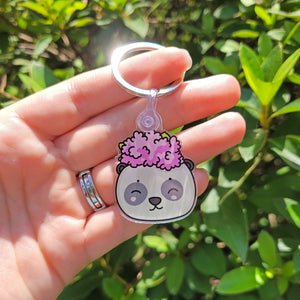 Panda Plant Keychain