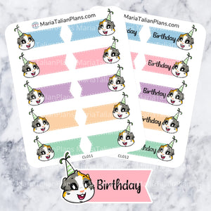 Birthday - Chloe Labels