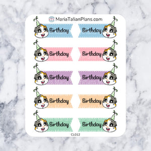 Birthday - Chloe Labels