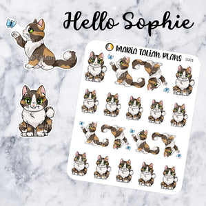 Hello Sophie | Cat Stickers
