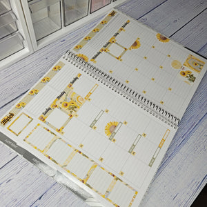 Amplify Planner Monthly kit - Sunflowers