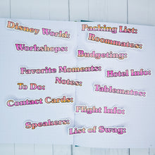 Load image into Gallery viewer, SGS Planner Conference - Header Die Cuts
