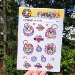 Tamagotchi | Vinyl Character Sticker Sheet