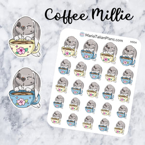Coffee Millie | Bunny Stickers
