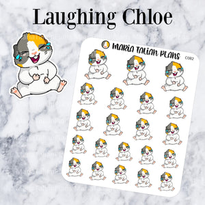 Laughing Chloe | Guinea Pig Stickers