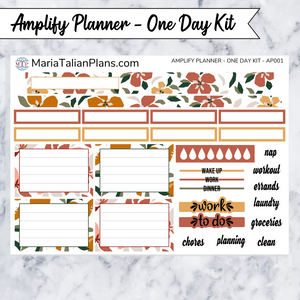 One Day kit for Amplify Planner | AP001