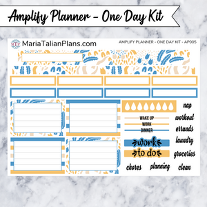 One Day kit for Amplify Planner | AP005