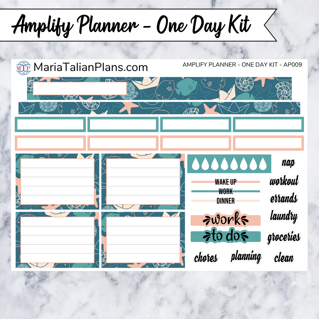 One Day kit for Amplify Planner | AP009
