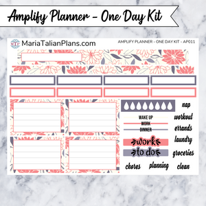 One Day kit for Amplify Planner | AP011