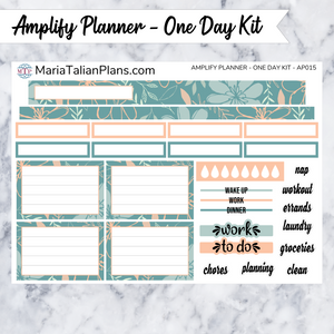 One Day kit for Amplify Planner | AP015