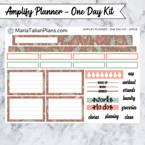 One Day kit for Amplify Planner | AP018