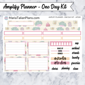 One Day kit for Amplify Planner | AP028