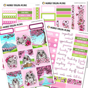 Vertical Weekly Kit - Cherry Blossom