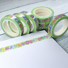 Load image into Gallery viewer, Flower Washi Tape | 10mm

