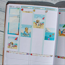 Load image into Gallery viewer, Passion Planner Weekly Sticker Kit - Chloe&#39;s Summer Kit
