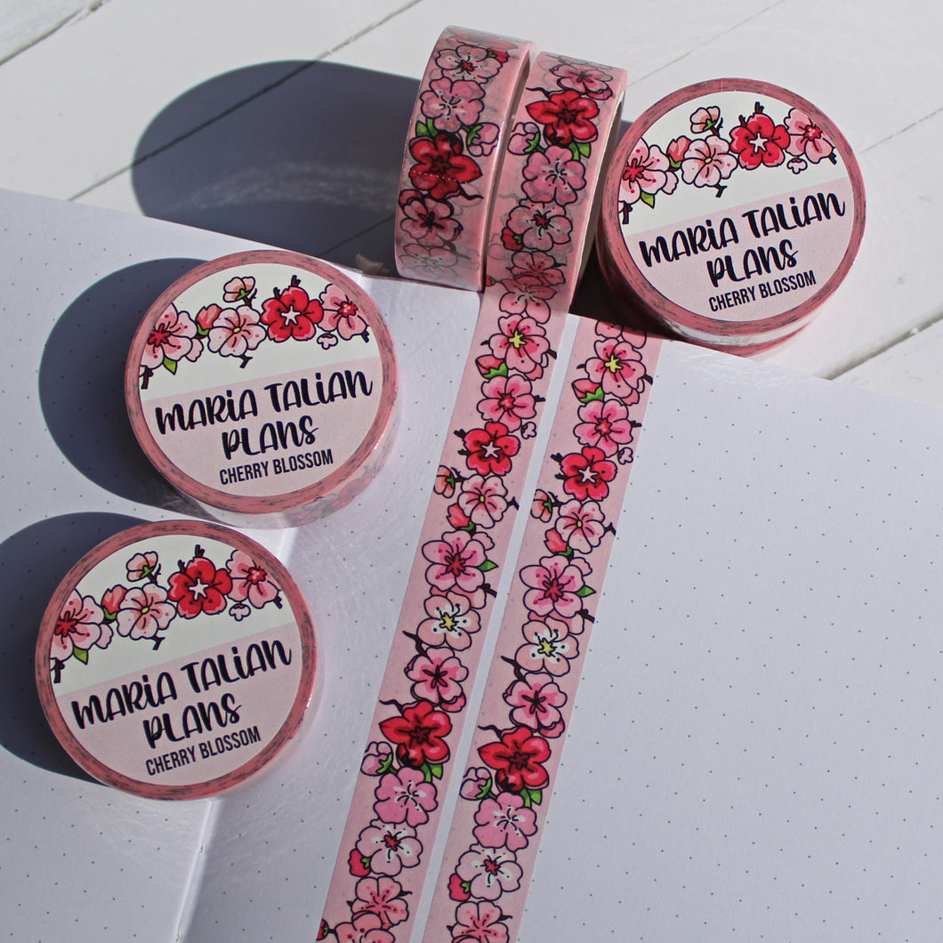 Cherry Blossom Washi Tape | 15mm