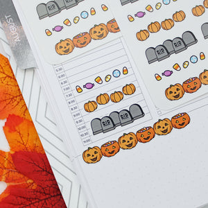 Halloween Dividers | Doodle Stickers