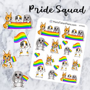 MTP Pride Squad | Character Stickers