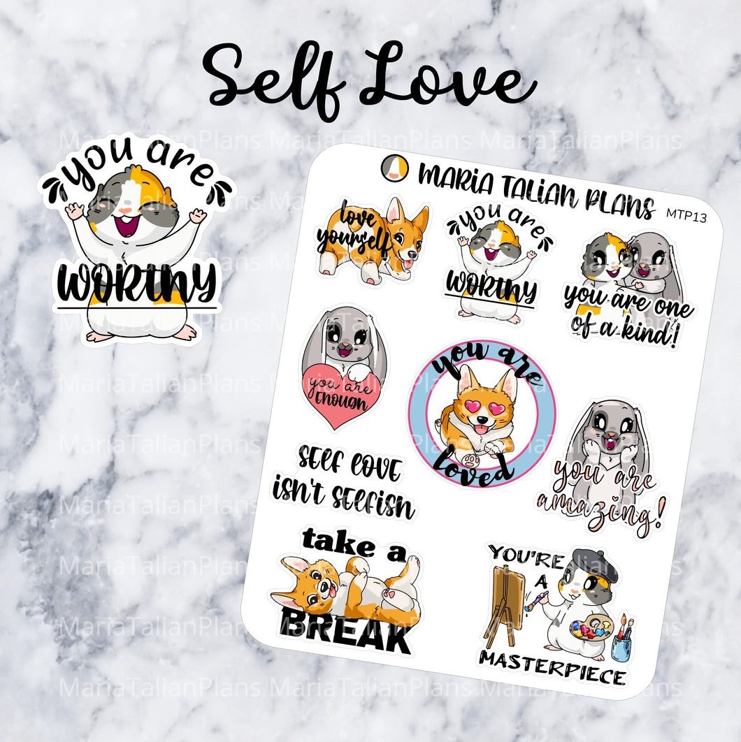 Self Love | Character Stickers