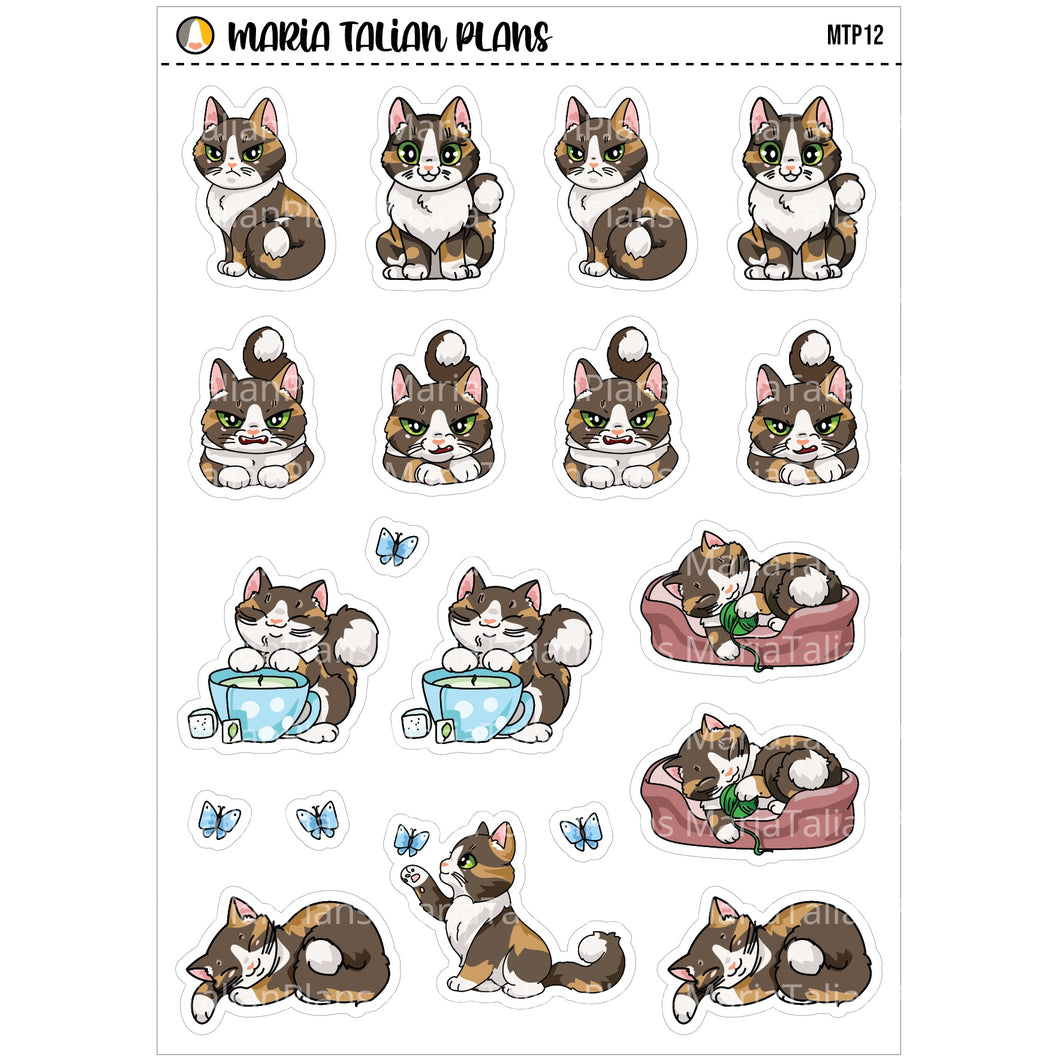 Sophie the Cat | Vinyl Character Sticker Sheet