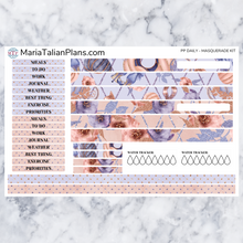 Load image into Gallery viewer, Passion Planner Daily Sticker Kit - Masquerade
