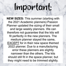 Load image into Gallery viewer, Passion Planner Weekly Sticker Kit - Chloe&#39;s Summer Kit
