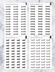 Email | Script Stickers
