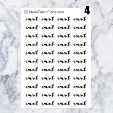 Load image into Gallery viewer, Email | Script Stickers
