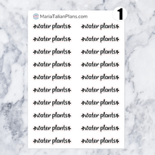 Load image into Gallery viewer, Water Plants | Script Stickers
