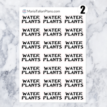 Load image into Gallery viewer, Water Plants | Script Stickers
