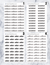 Load image into Gallery viewer, Webinar | Script Stickers
