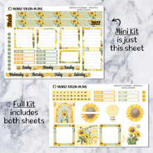 Load image into Gallery viewer, Amplify Planner Monthly kit - Sunflowers
