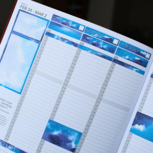 Passion Planner Weekly Sticker Kit - Stormy Skies