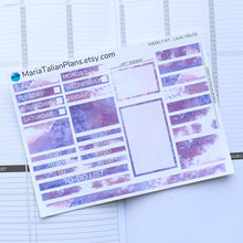 Load image into Gallery viewer, Passion Planner Weekly Sticker Kit - Lilac Fields

