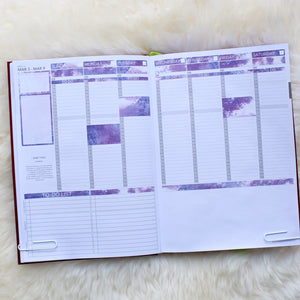 Passion Planner Weekly Sticker Kit - Lilac Fields